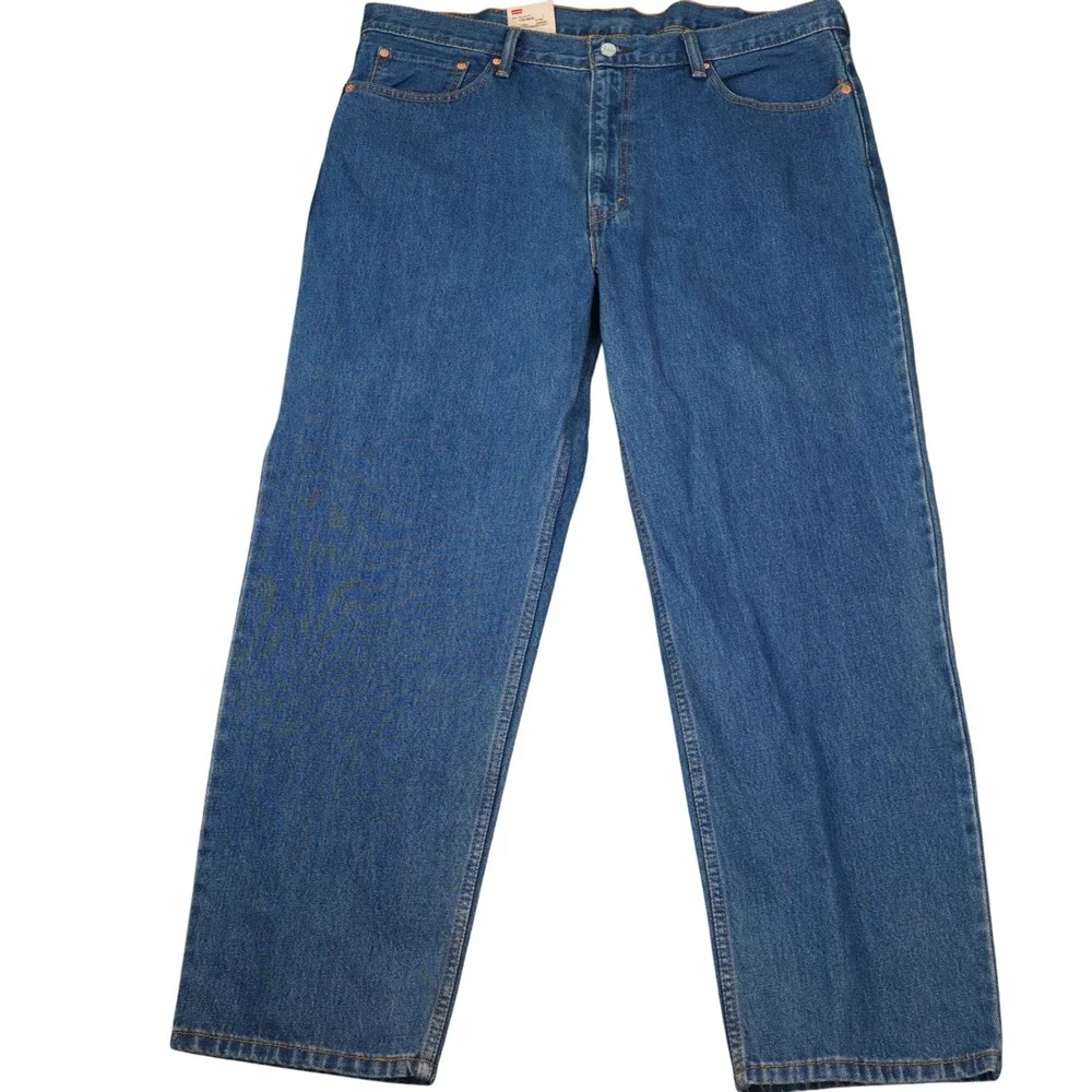 Levi's 550 Jeans Men 40W 30L Blue Relaxed Fit‎  Denim Tapered Leg Cotton NWT